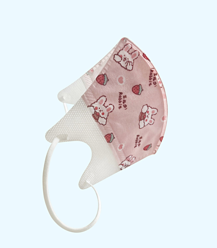 Kids Face Masks - 30 Pack (Pink)