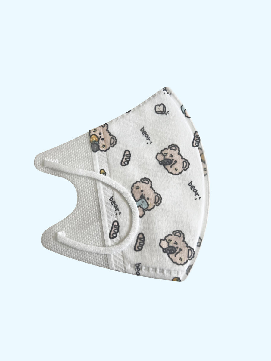 Kids Face Masks - 30 Pack (White)