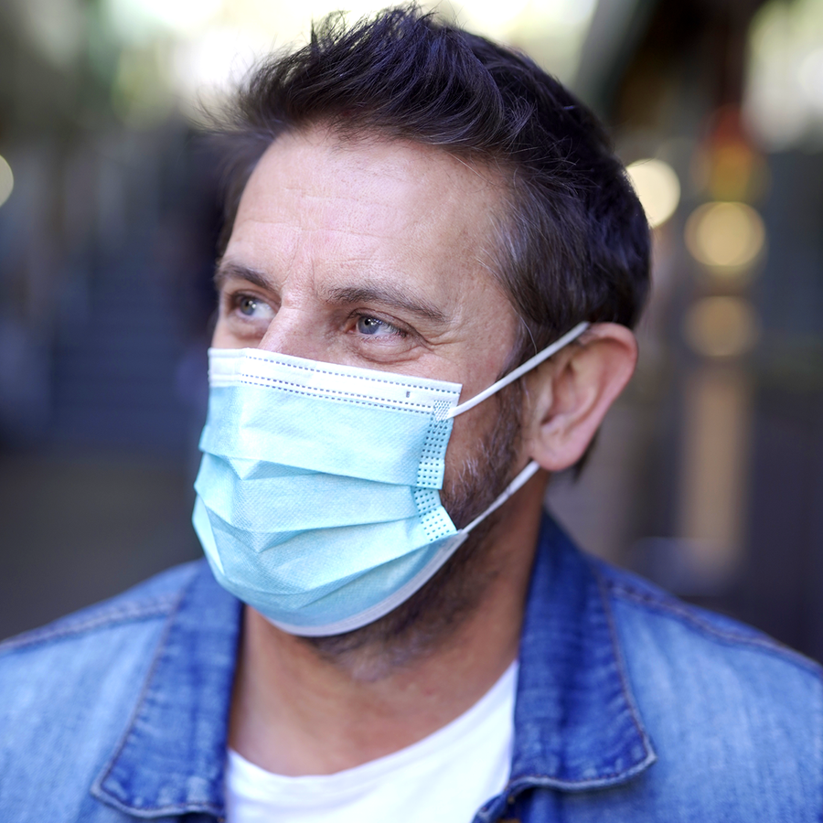 Surgical Face Mask - 10 Pack x 5 (50 masks)